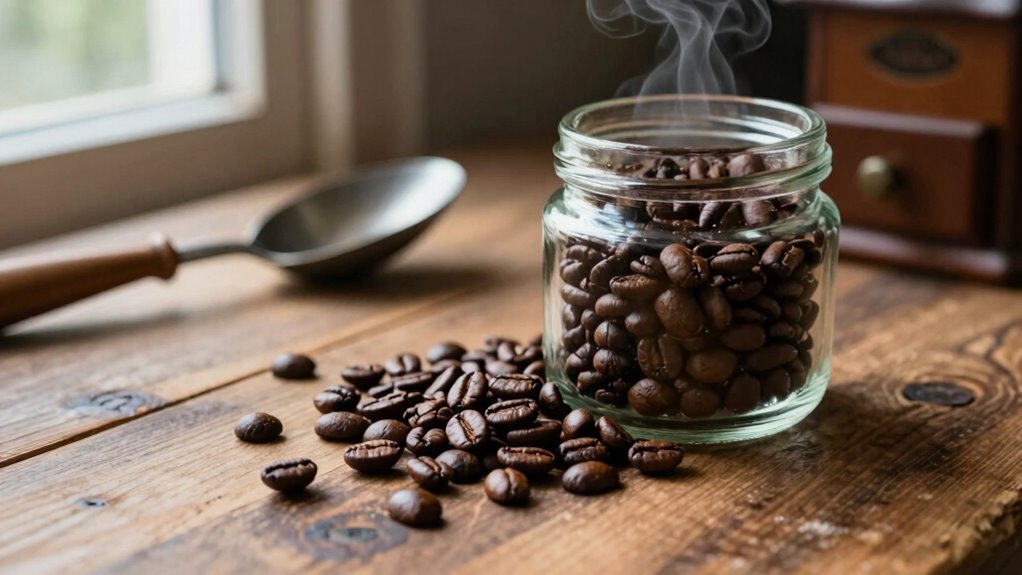 coffee flavor matures naturally