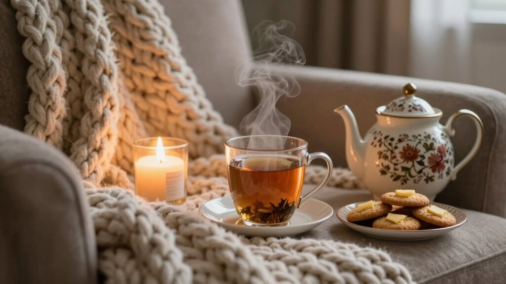 cozy night tea essentials