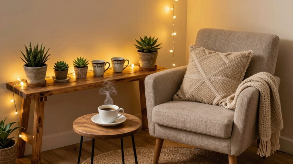 cozy personalized coffee retreat
