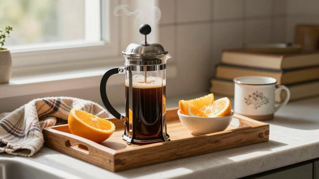 create relaxing beverage routines