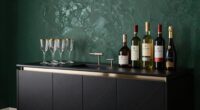 elegant high end beverage furniture