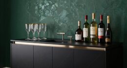 elegant high end beverage furniture