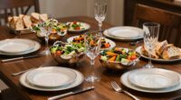 enhanced serving ware simplifies hosting