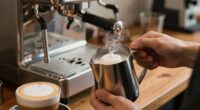 enhancing cappuccino milk frothing