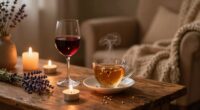evening drinks influence relaxation