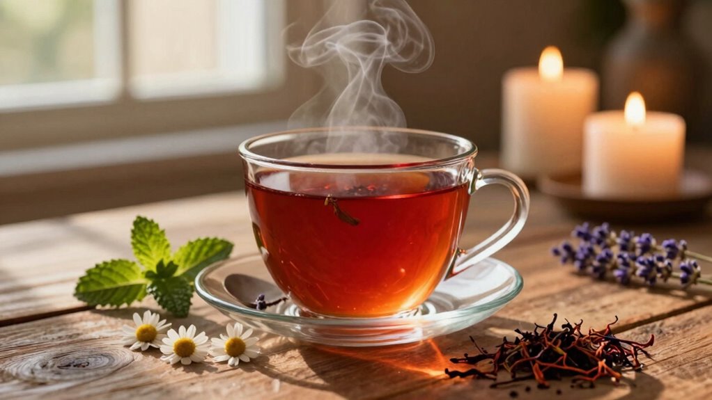evening herbal relaxation ritual
