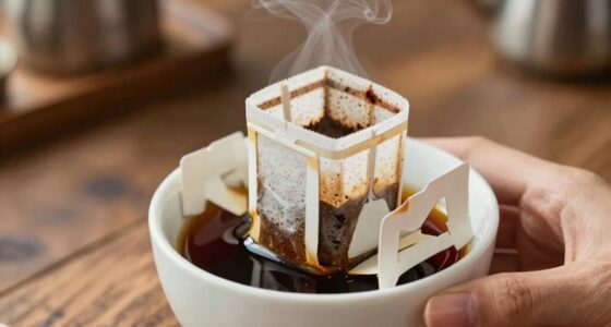 filter paper alters flavor