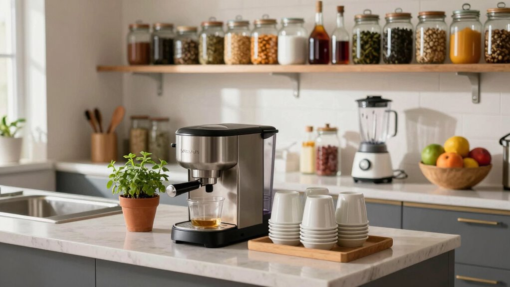 gradual beverage station setup