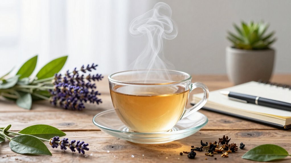 herbal infusions promote mindful mornings
