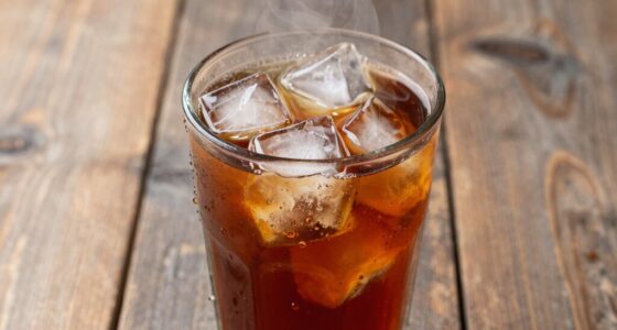 ice enhances beverage chill