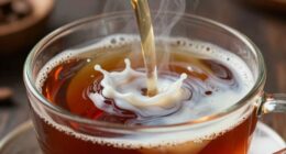 milk alters black tea