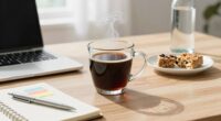 moderate caffeine steady energy