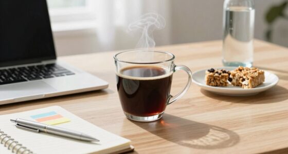 moderate caffeine steady energy