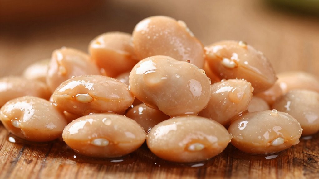 oily beans indicate higher fat