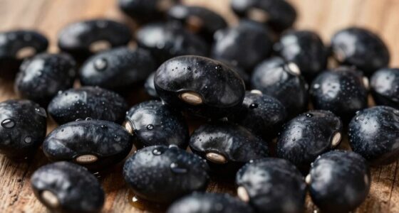 oily beans indicate issues