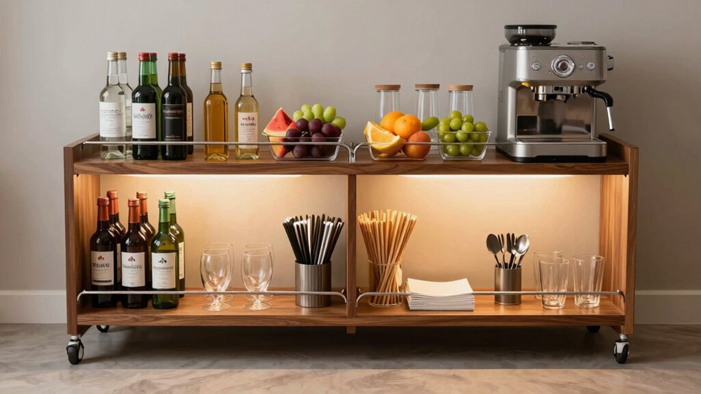 organized efficient beverage service
