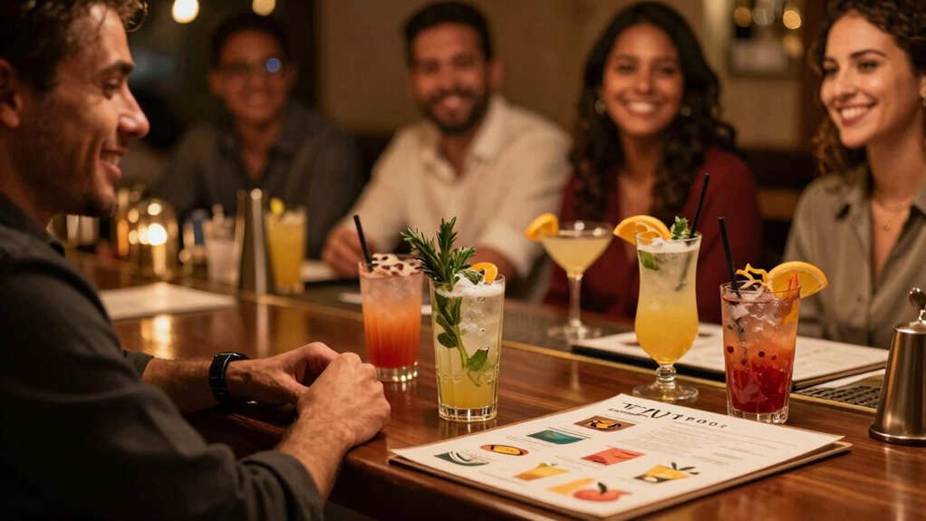 personalized seasonal drink presentation