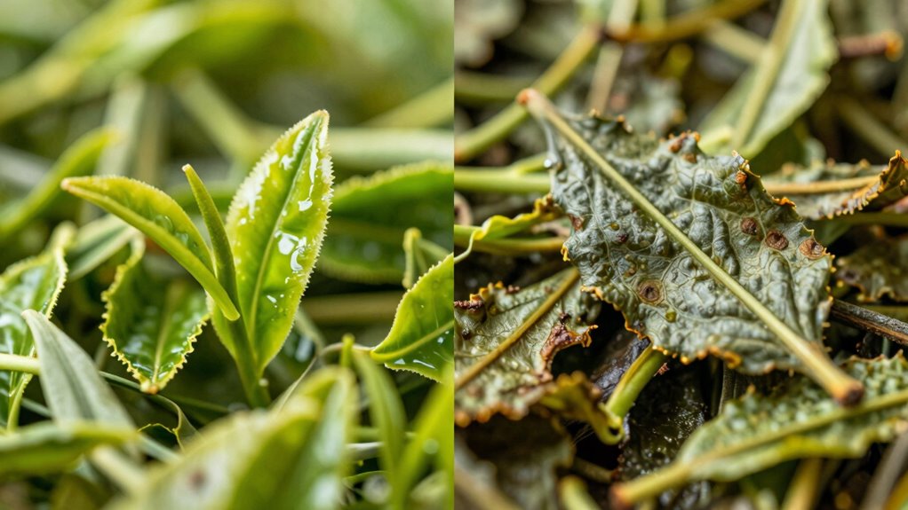 processing shapes green tea flavor