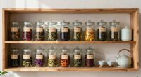 simple tidy tea organization