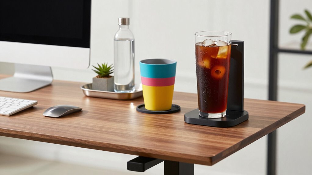 standing desk drink accessories