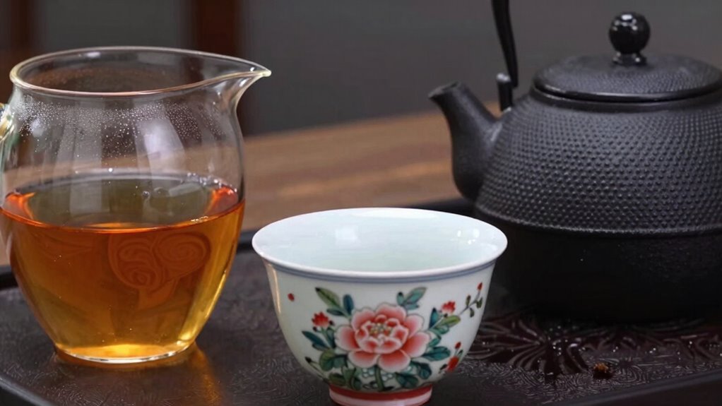 teaware material and flavor