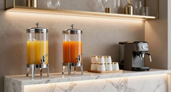 top designer beverage station