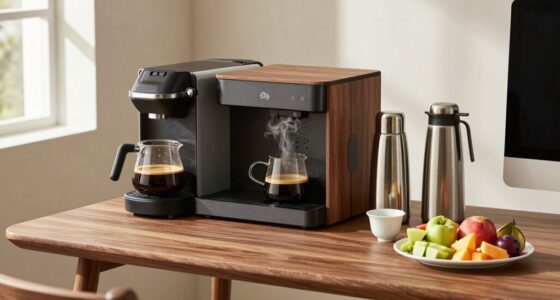 top desk beverage stations