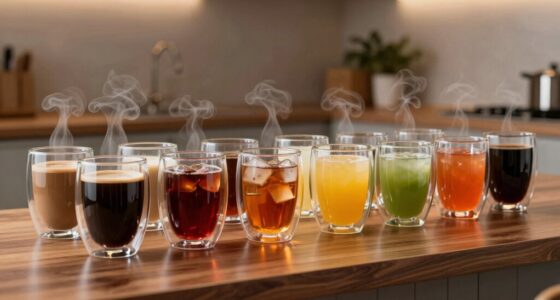 top double wall glasses
