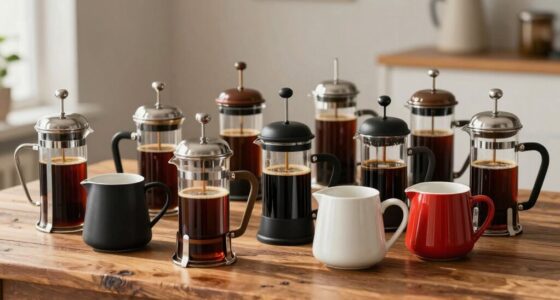 top french press coffee sets