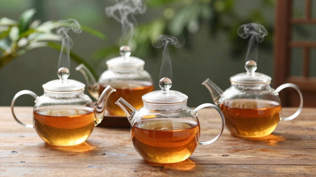 top glass teapot picks