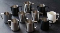 top milk frothing pitchers