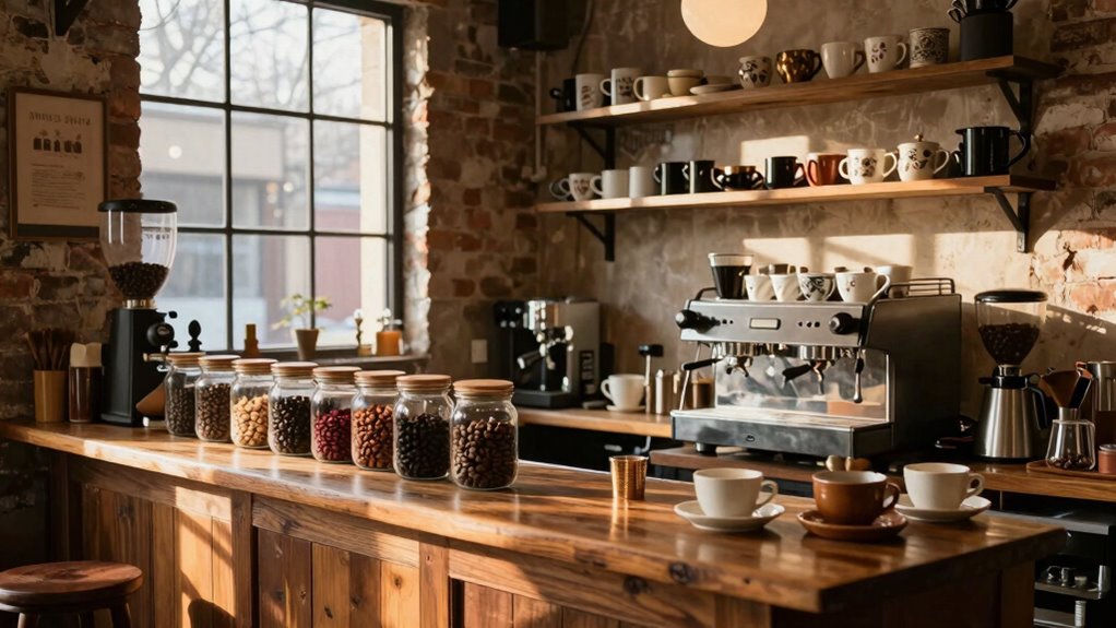 top small coffee bar selections