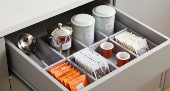 top tea coffee organizers