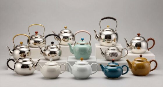 top teapots and kettles