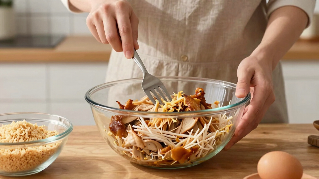Turn Leftover Rotisserie Chicken Into Nuggets With 2 Extra Ingredients