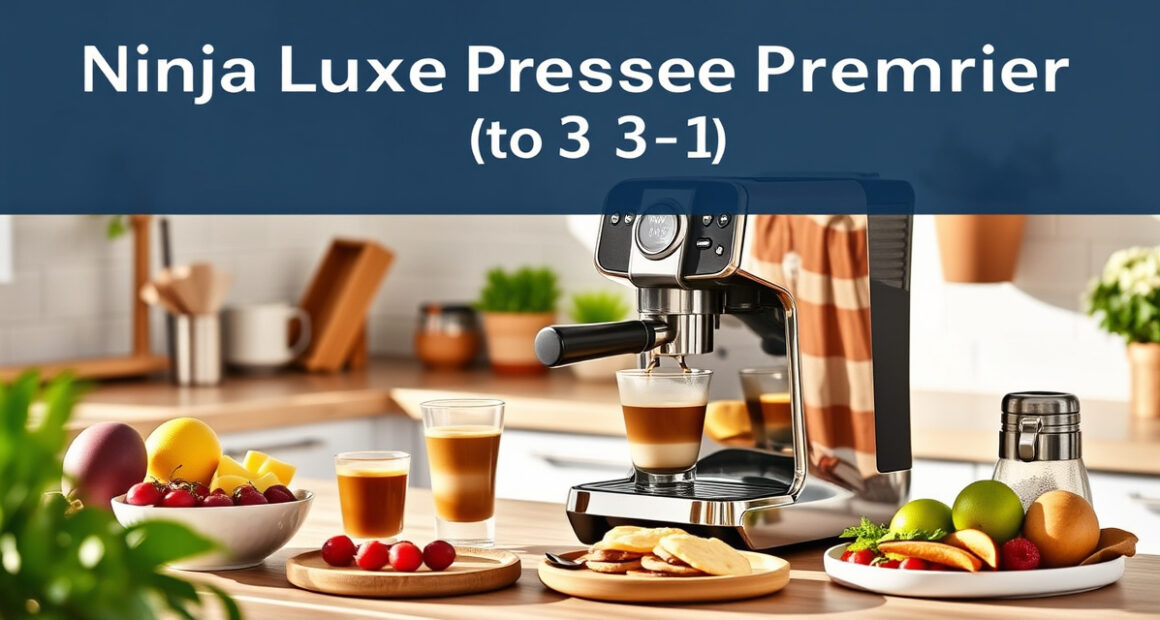 Chill with a Summer Iced Espresso Using Ninja Luxe Café Premier