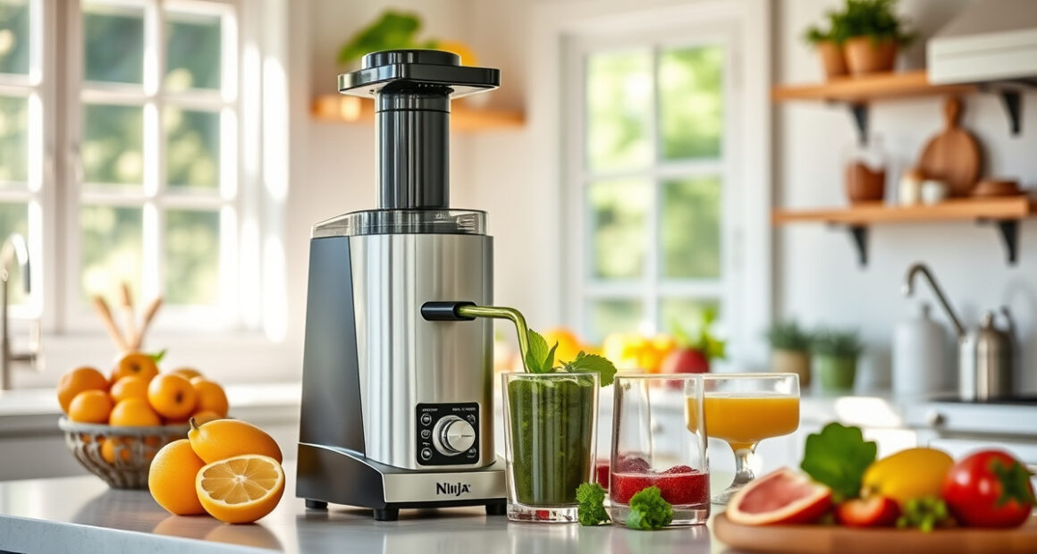 Cool Summer Refreshments with Ninja NeverClog Cold Press Juicer