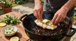Easy Grilled Cod with Herb Butter