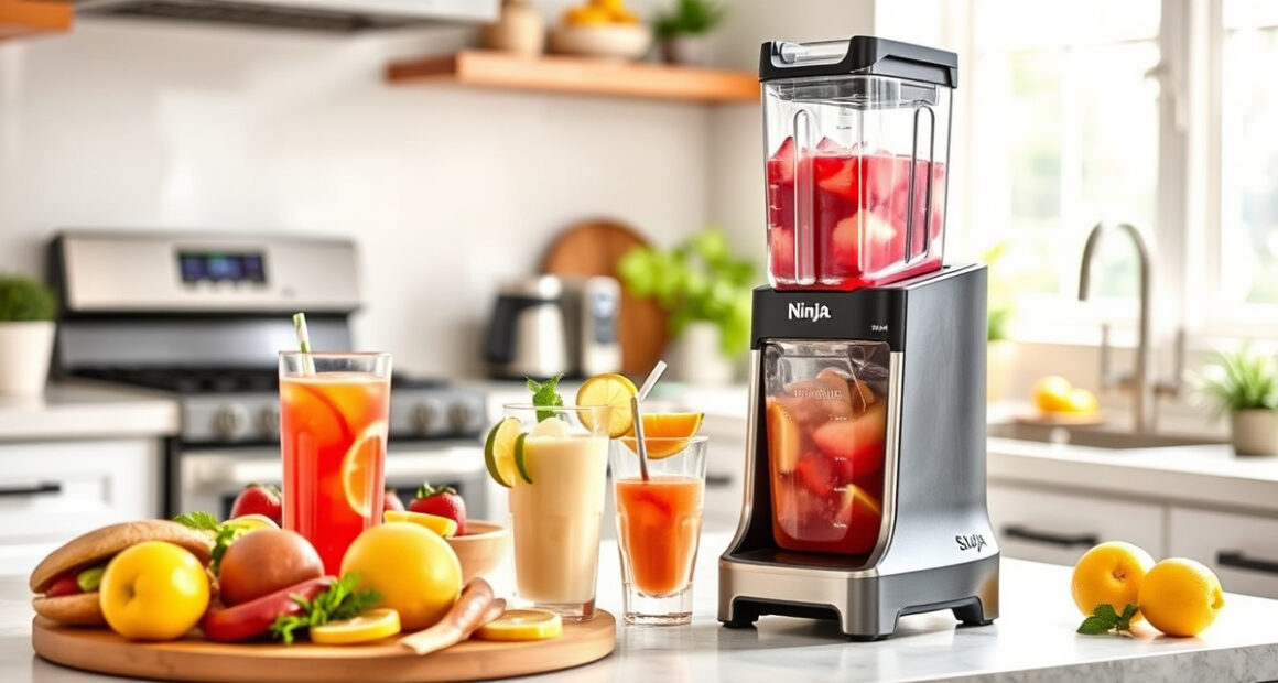 Make Perfect Summer Frozen Drinks with Ninja SLUSHi 72 oz