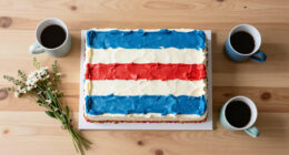 Martha's Giant Flag Cake Served 250 Guests—Here's How to Make It Yourself
