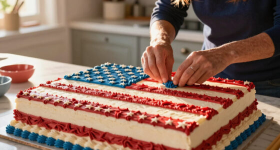 Martha Stewart Serves Huge American Flag Cake with 250 Pieces for Founding Father-Themed Party