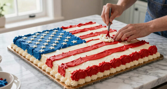 Martha Stewart Serves Huge American Flag Cake with 250 Pieces for Founding Father-Themed Party