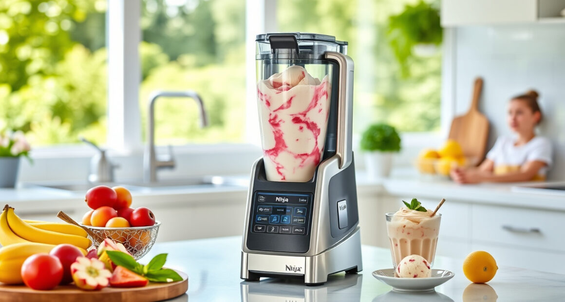 Beat the Heat with Ninja NC701 CREAMi Swirl Soft Serve Maker