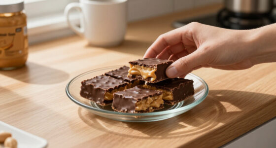 Frozen Peanut Butter Bars