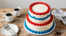 Martha's Giant Flag Cake Served 250 Guests—Here's How to Make It Yourself