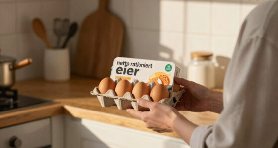 Netto Rationiert Eier