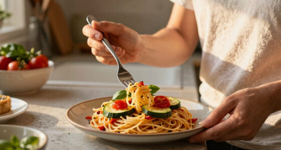 Summer Vegetable Baked Spaghetti