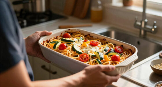 Summer Vegetable Baked Spaghetti
