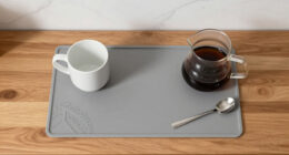 This $12 Mat Elevates Coffee Stations And Protects Countertops From Stains (It’s Super Absorbent!)