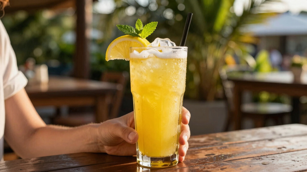 Tropical Whipped Lemonade